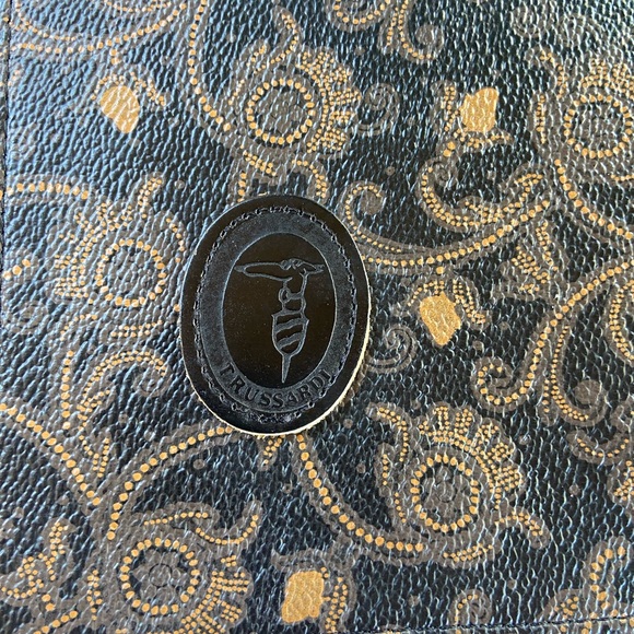 Trussardi Brown Clutch and Coin Purse - Picture 3 of 11